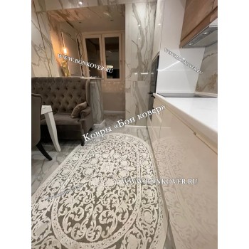 Овальный Ковер Из Вискозы Дизайн 1473 Овал