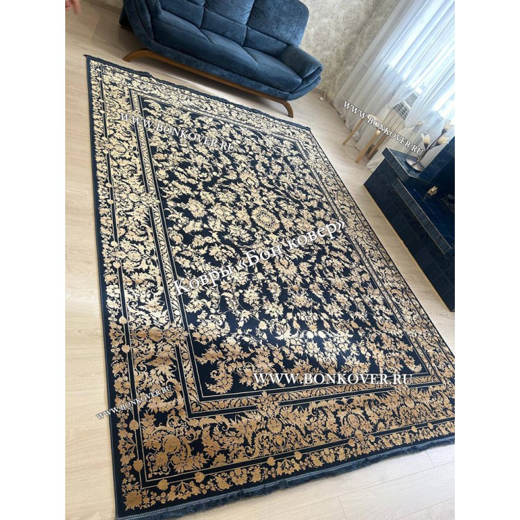 Иранский Ковер Бамбуковый Шелк Дизайн 30683